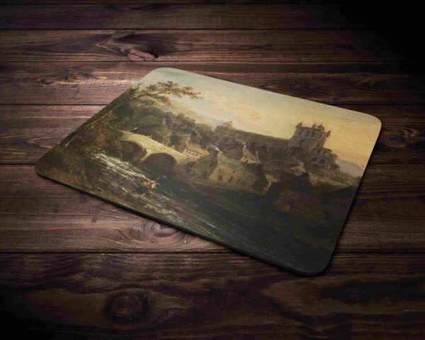 Jedburgh Abbey Painting Mouse Mat