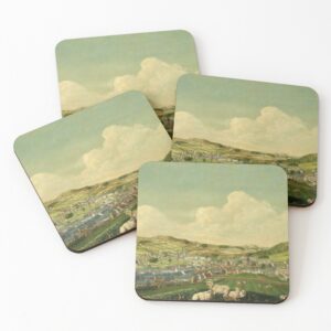 Hawick Coasters Hawick from the Motte Painting