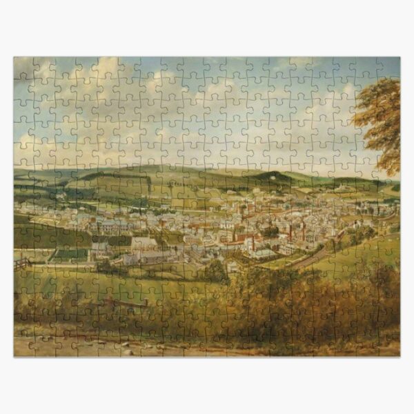 Hawick Jigsaw Puzzle Hawick from Wester Braid Road Painting