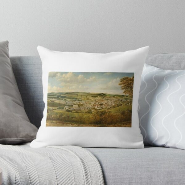 Hawick Cushion Cover Hawick from Wester Braid Road Painting