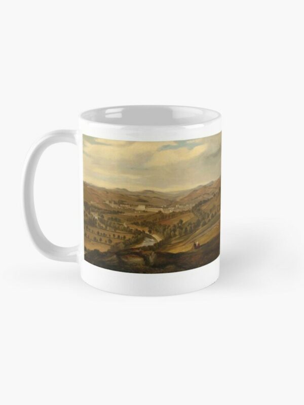 Hawick Mug Stonefield Mill Rockvale and Cottages Painting