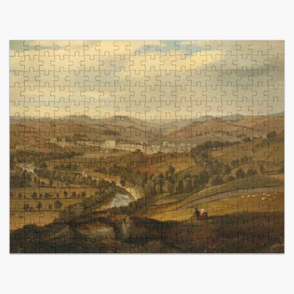 Hawick Jigsaw Puzzle Stonefield Mill Rockvale and Cottages Painting