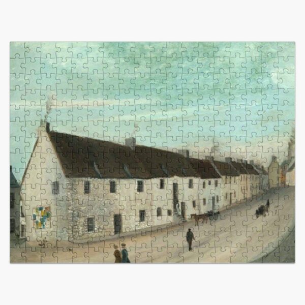 Hawick Jigsaw Puzzle Auld Mid Row Painting