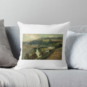 Hawick Cushion Lynwood Mill and House Painting