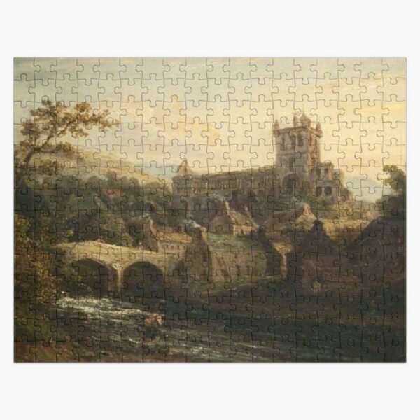 Jigsaw Puzzle Jedburgh Abbey Painting 1