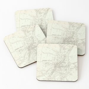 Jedburgh Map Coasters