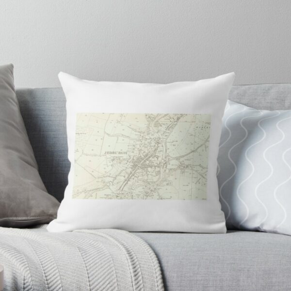 Jedburgh Map Cushion