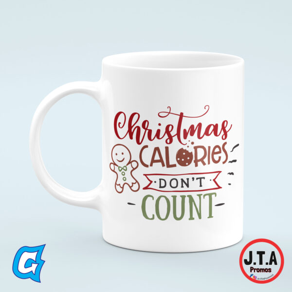Christmas Calories Don't Count Funny Christmas Mug