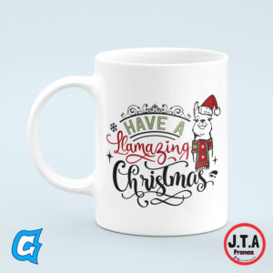 Have a Llamazing Christmas Funny Christmas Mug
