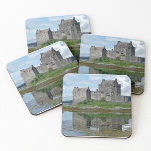 Eilean Donan Castle Scotland Photo Coasters