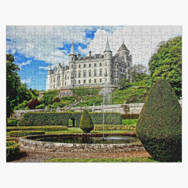 Dunrobin Castle Scotland Photo Jigsaw Puzzle