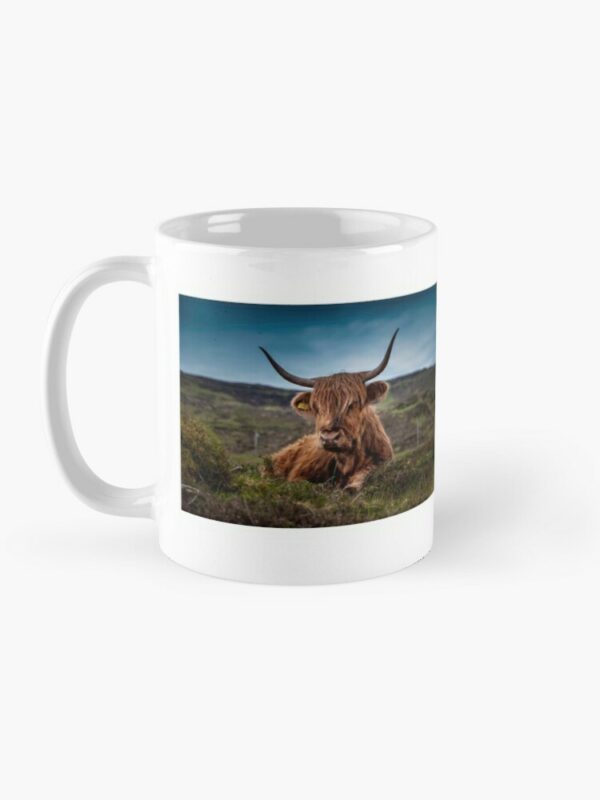 Highland Cow Scottish Photo Mug