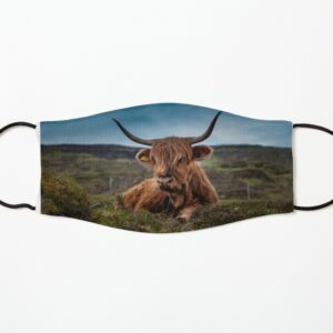 Highland Cow Scottish Photo Mask
