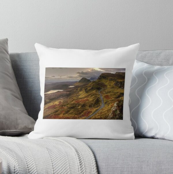 The Quiraing Photo Scottish Cushion