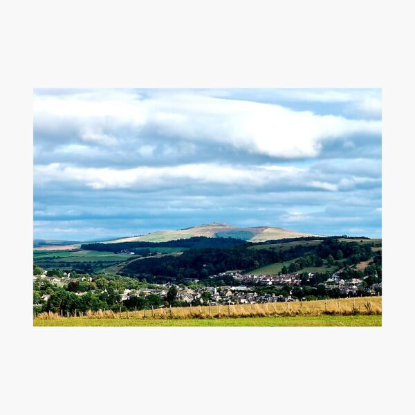 Hawick from Heip Hill Photo Print